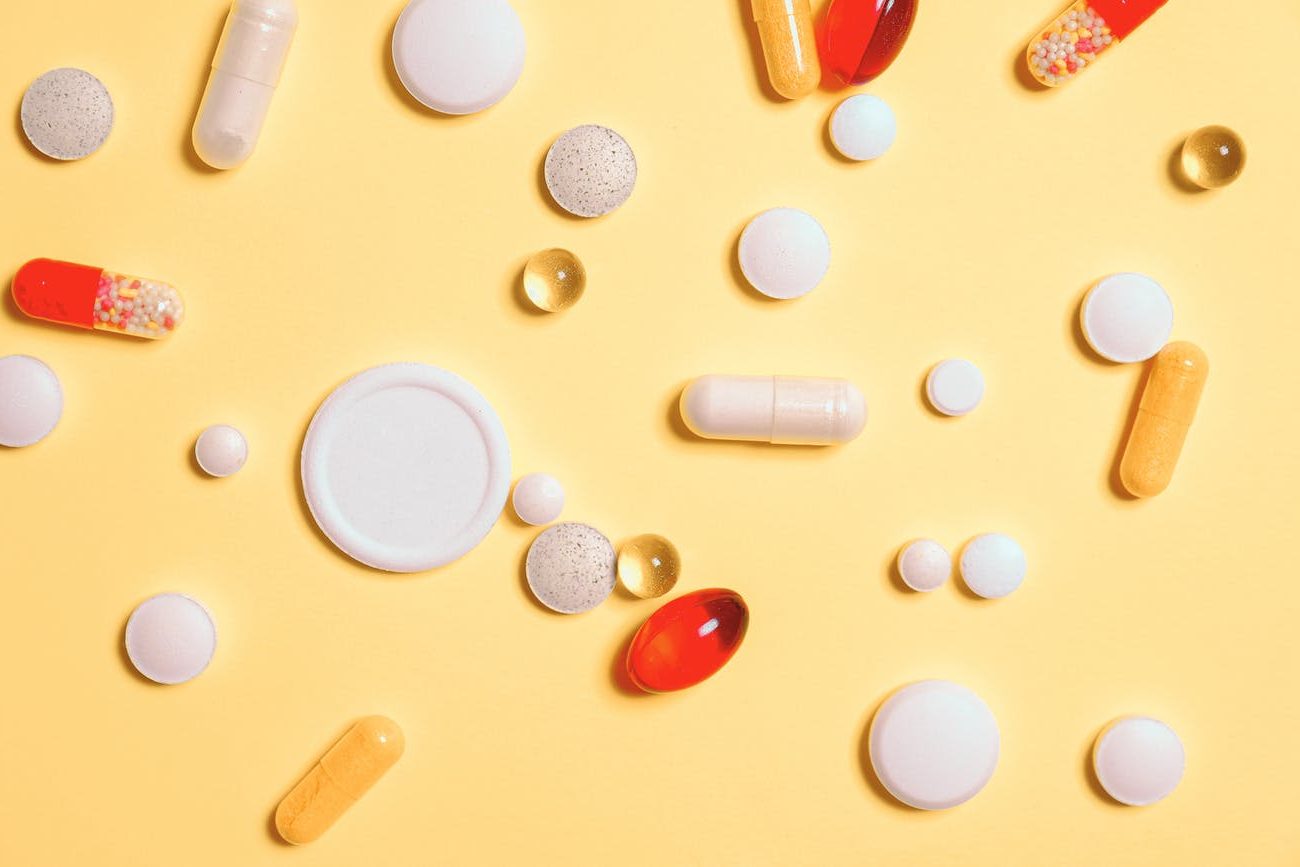 prescription pills and vitamins